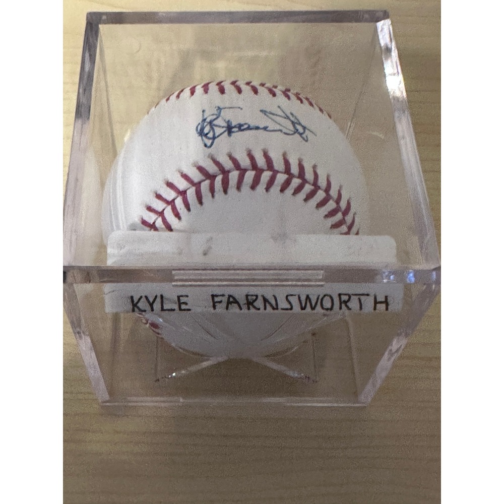 Kyle Farnsworth Autographed Official Major League Baseball RC‎ Collectibles COA